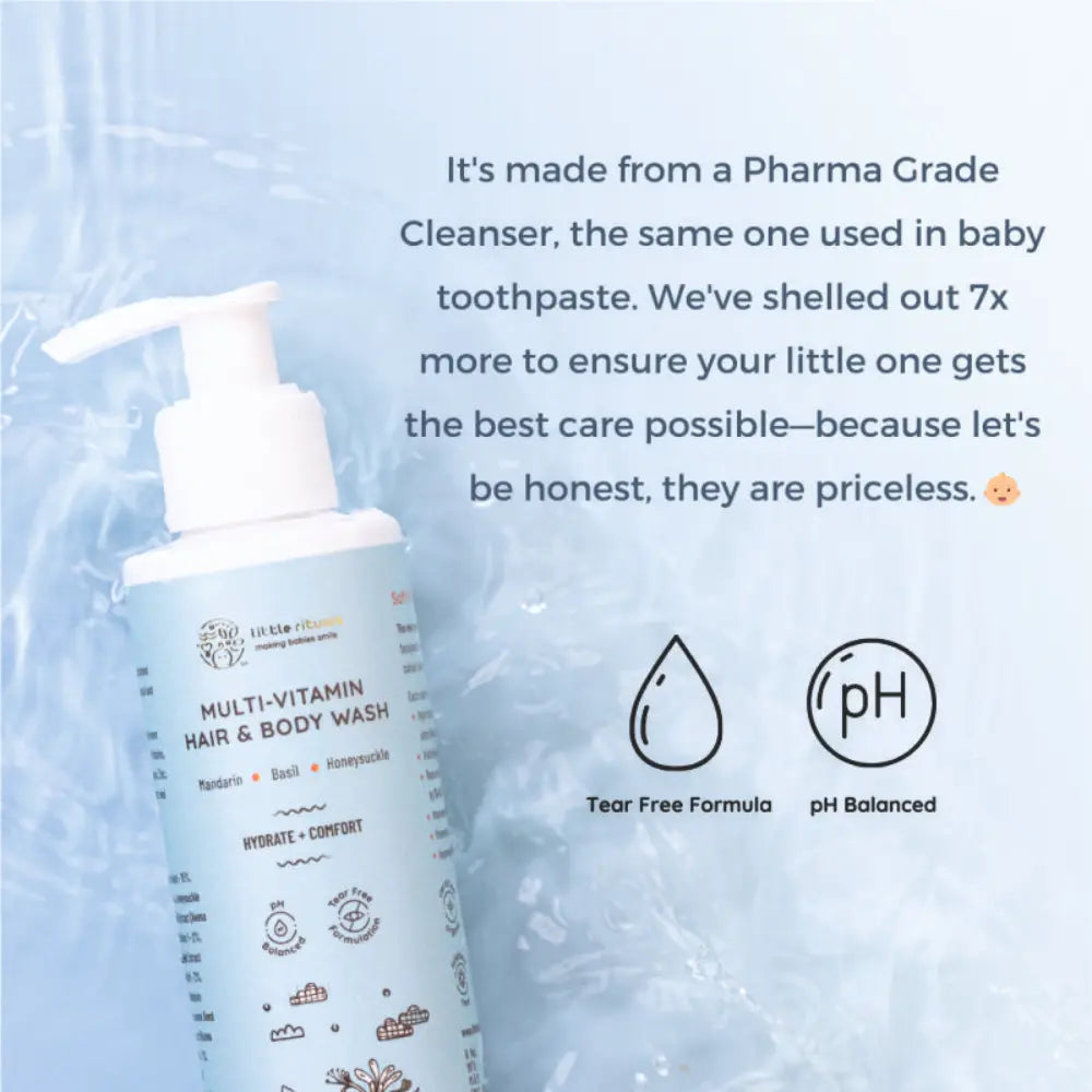 Little Rituals Baby Multi-Vitamin Body &amp; Hair Wash