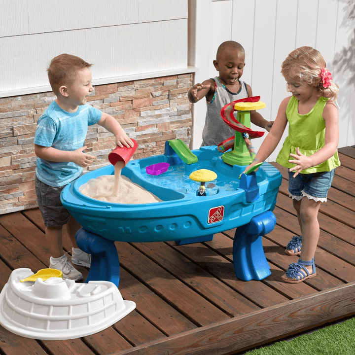 Step2 Fiesta Cruise Sand &amp; Water Table™ With Umbrella