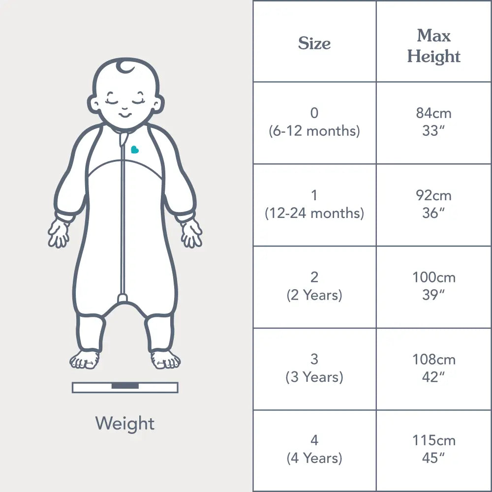 Love to Dream Sleep Suit - Powder Blue, Cotton, 1.0T