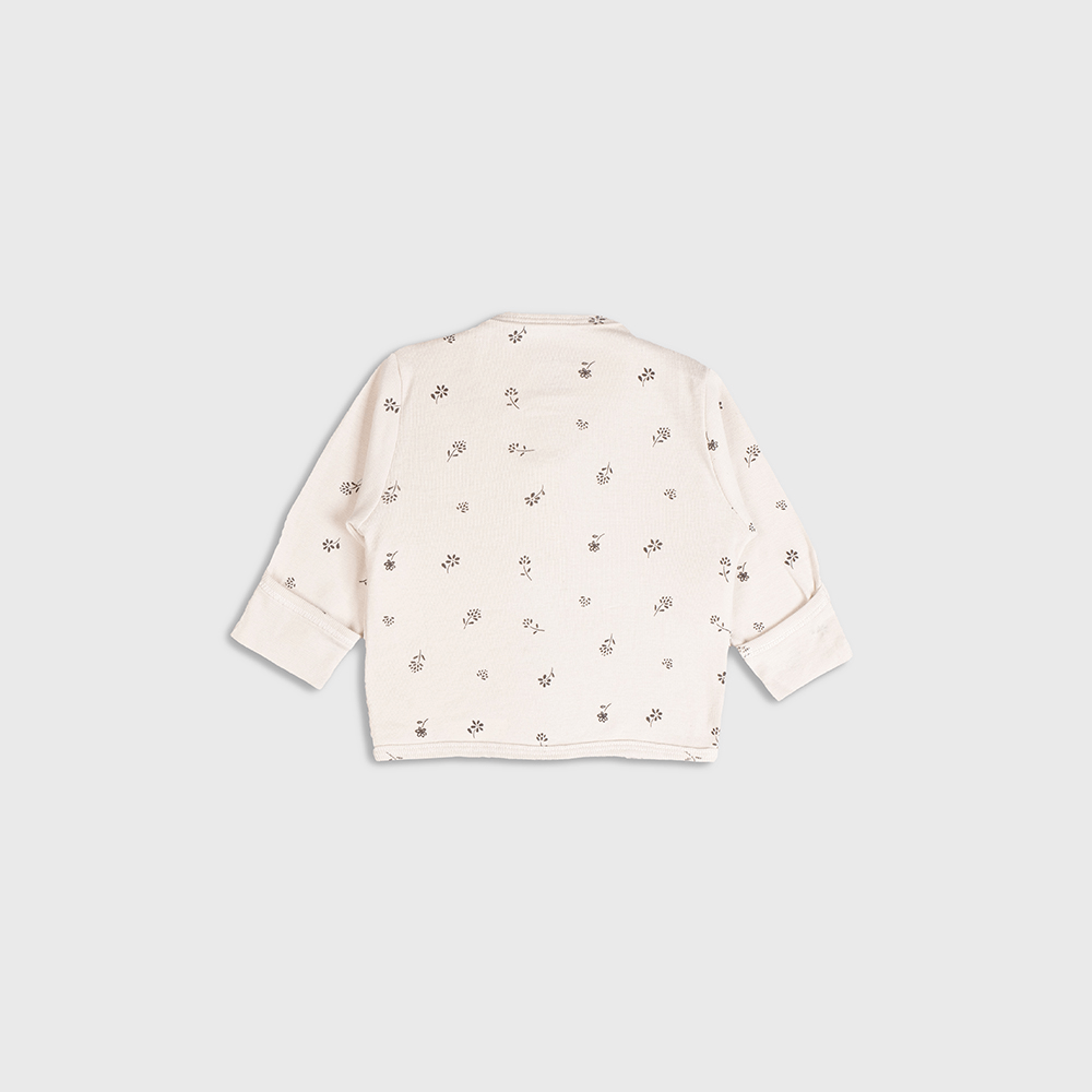 Enfants Creamy Flora Co-ords - Beige