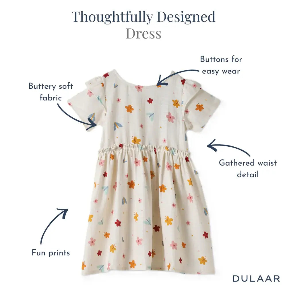 Dulaar Organic Muslin Dress