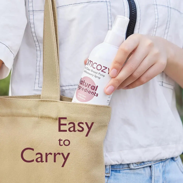 Momcozy Portable Breast Pump Cleaner Spray - 200 Count