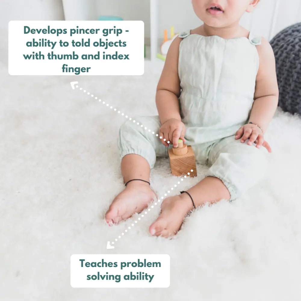 Curious Cub Montessori Box 5 | Developmental Sensory Toy Kit | Motor Skill &amp; Brain-Boosting Play Set | 9+ Months