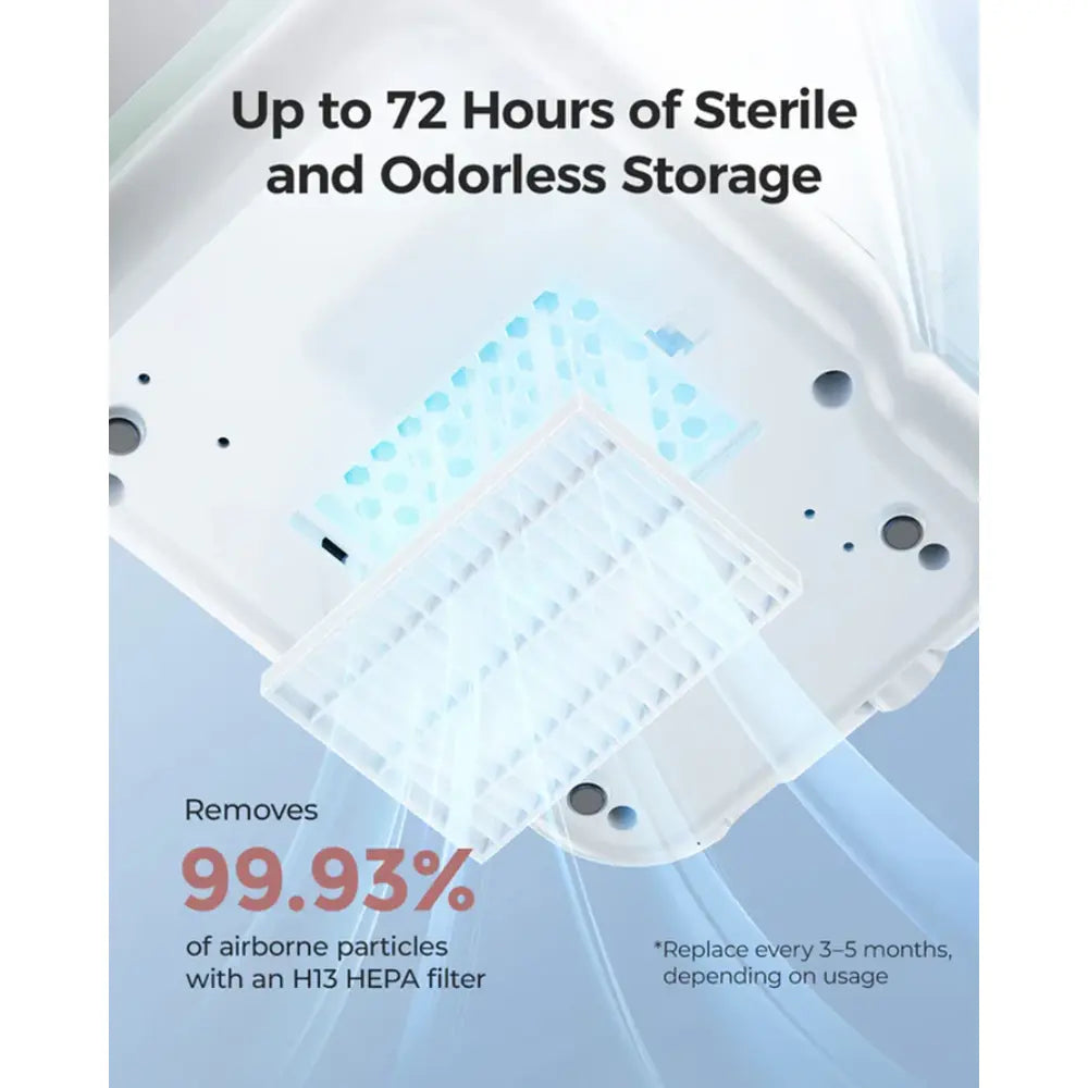 Momcozy KleanPal Pro Baby Bottle Washer and Sterilizer-Fast Steam Cleaning &amp; One-Touch Operation-9 Cleaning Mode