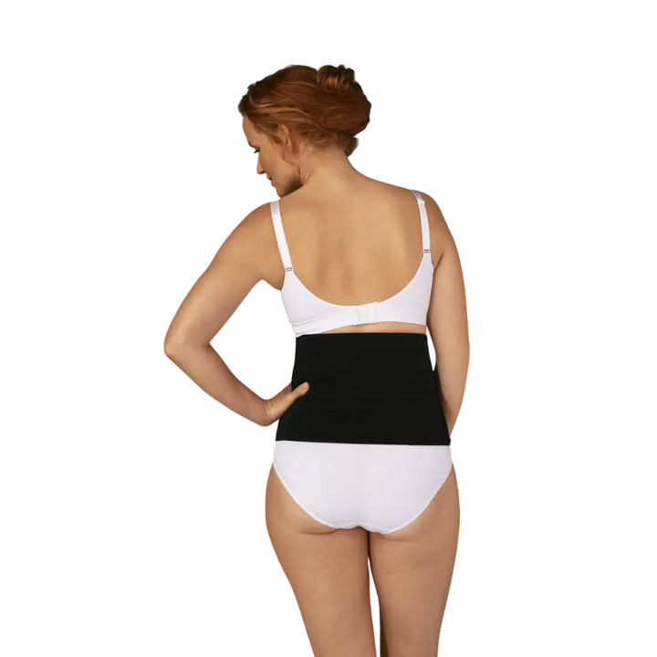 Carriwell Organic Cotton Post Birth Belly Binder - Black