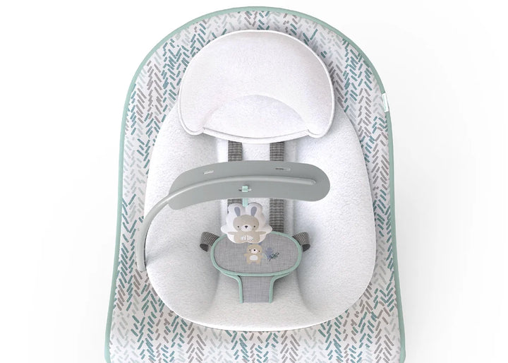 Ingenuity Keep Cozy 3-in-1 Grow with Me Baby Bouncer, Rocker &amp; Toddler Seat with Soothing Vibrations, 0 - 30 months - Spruce