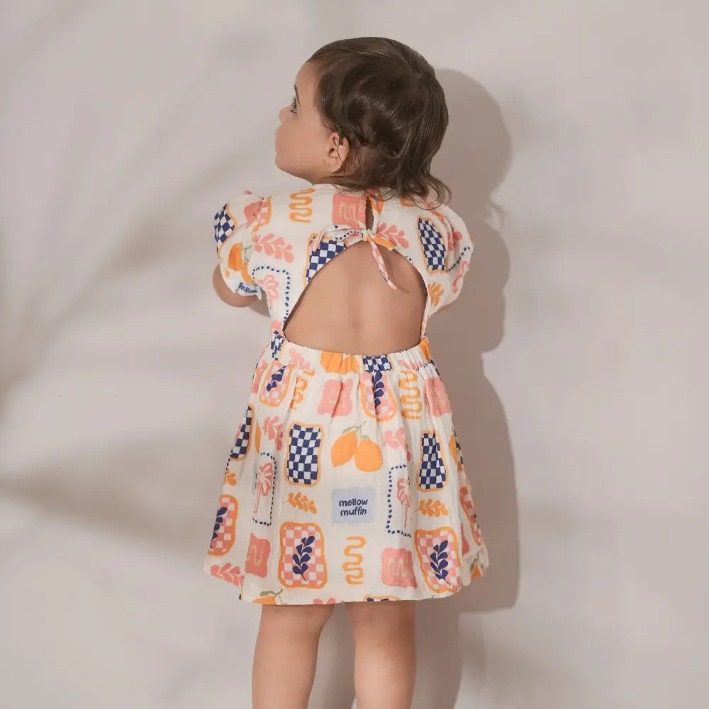 Mellow Muffin Fiora Dress - Limoncello