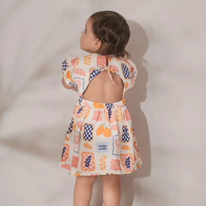 Mellow Muffin Fiora Dress - Limoncello