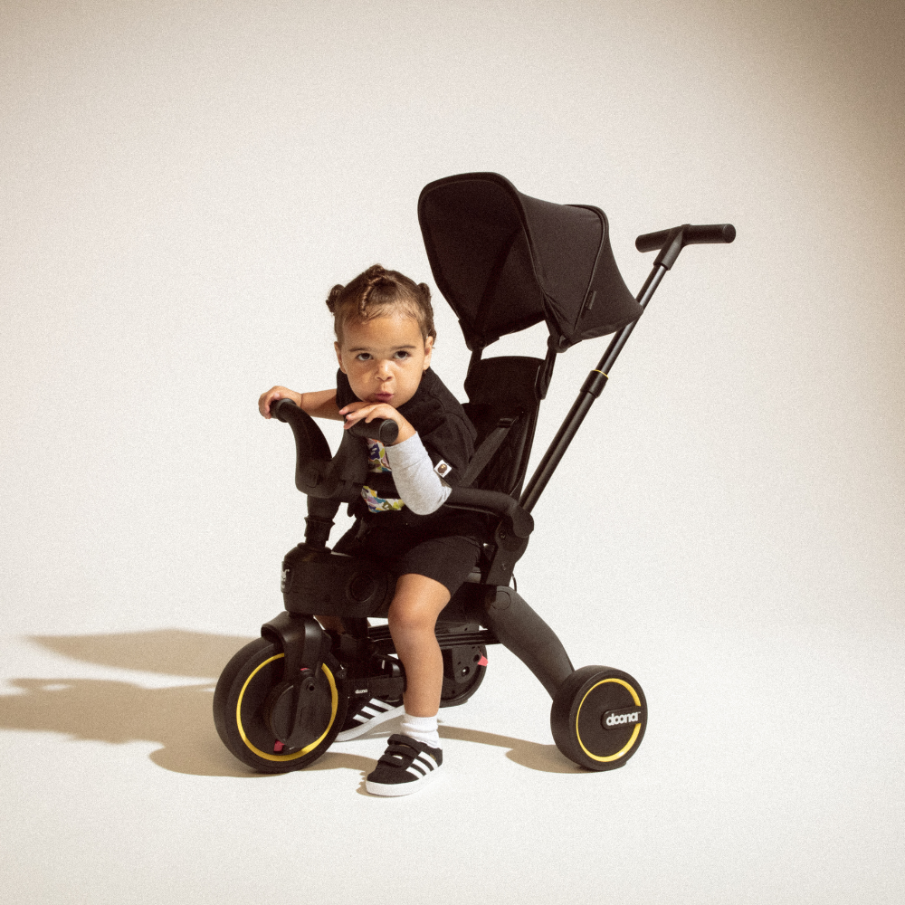 Doona™ Liki S5 5 in 1 Baby Stroller Midnight- Limited Edition