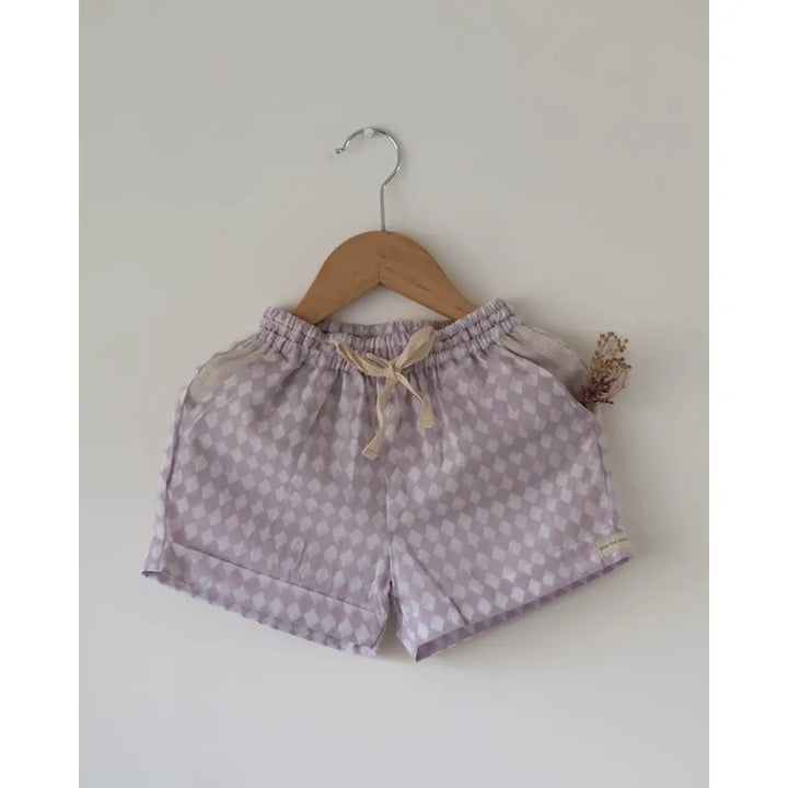 Love The World Today Shared Secrets Co-Ord In Lilac Rhombus For Boys