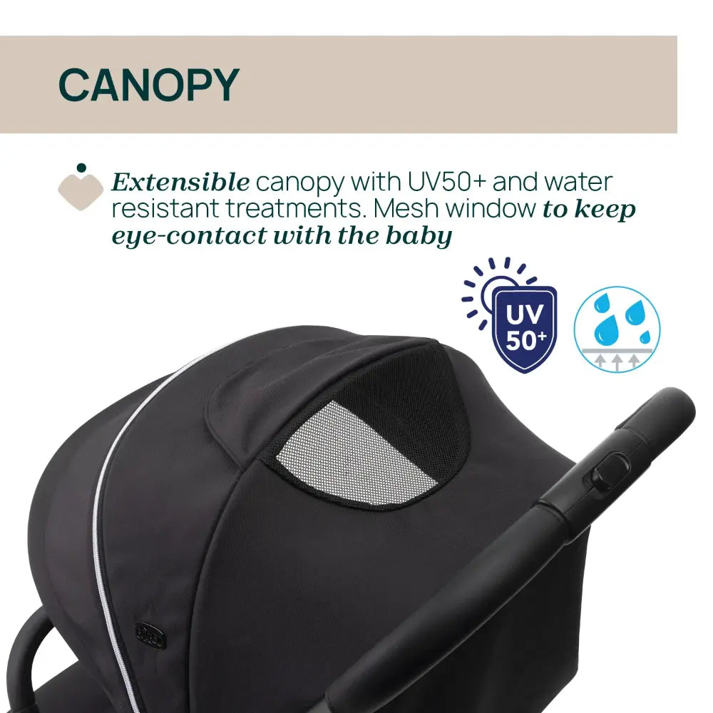 Chicco Goody Xplus Stroller Ebony - Black