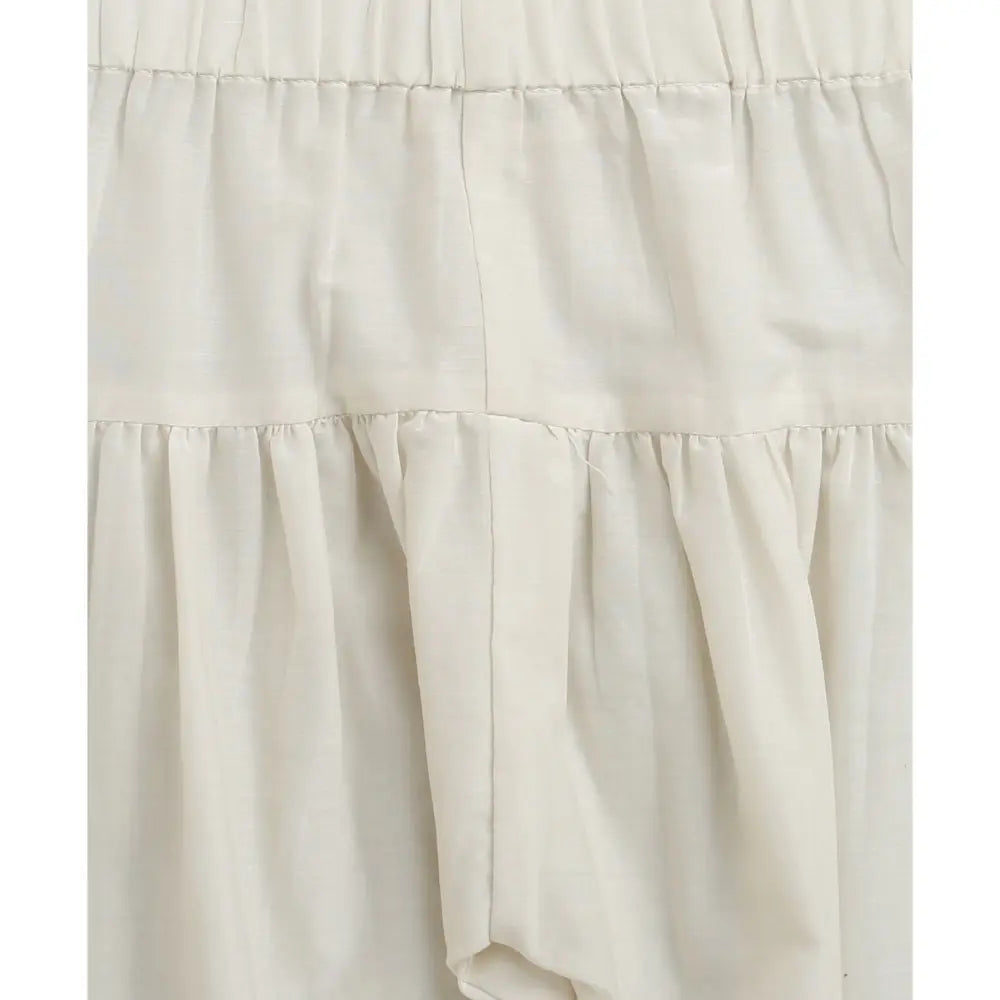 Sweetlime By AS The Crystal Breeze Pleated Set - Sky Blue &amp; White