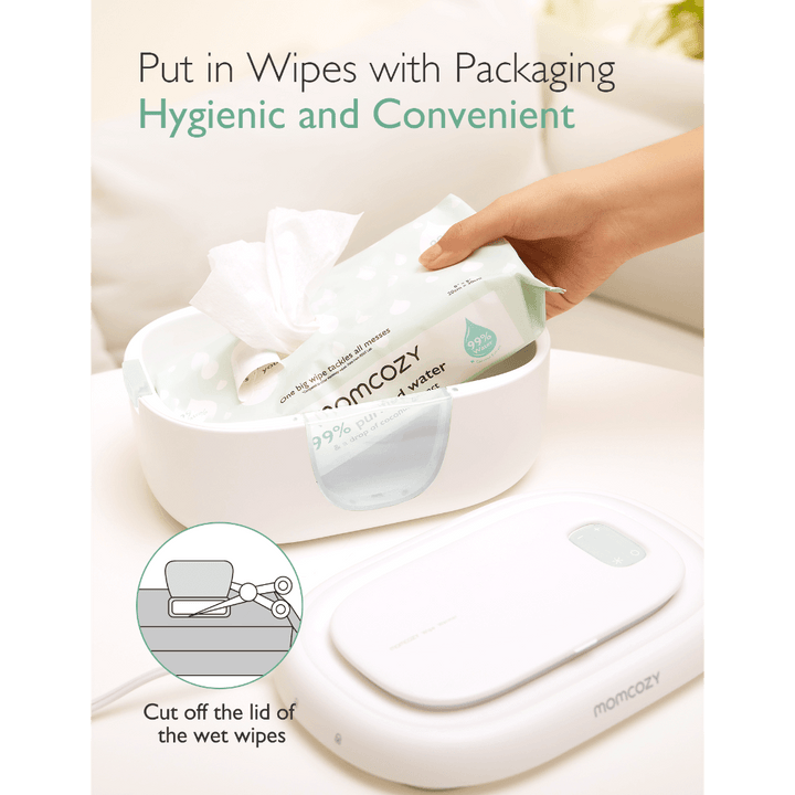 Momcozy Health Care Baby Wipe Warmer White