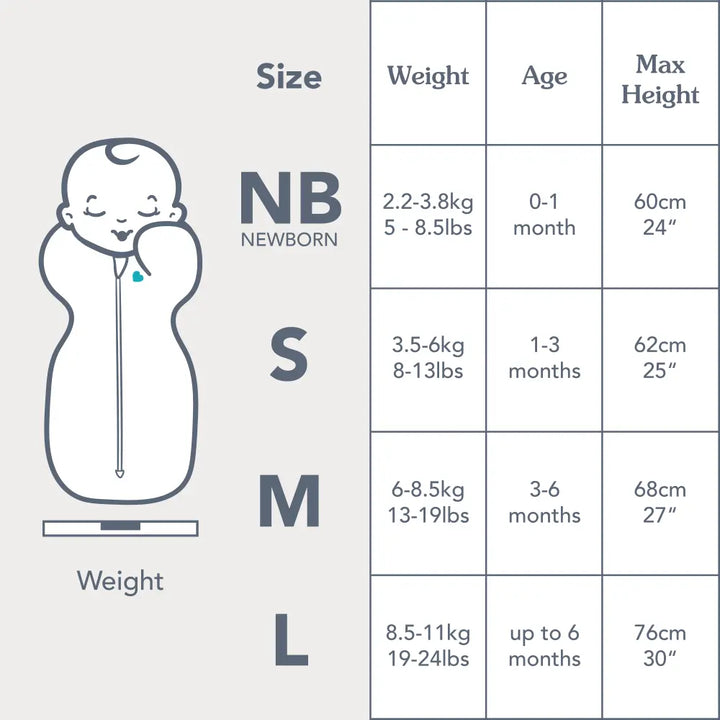 Love to Dream Swaddle Up - Panda, Cotton, 1.0T