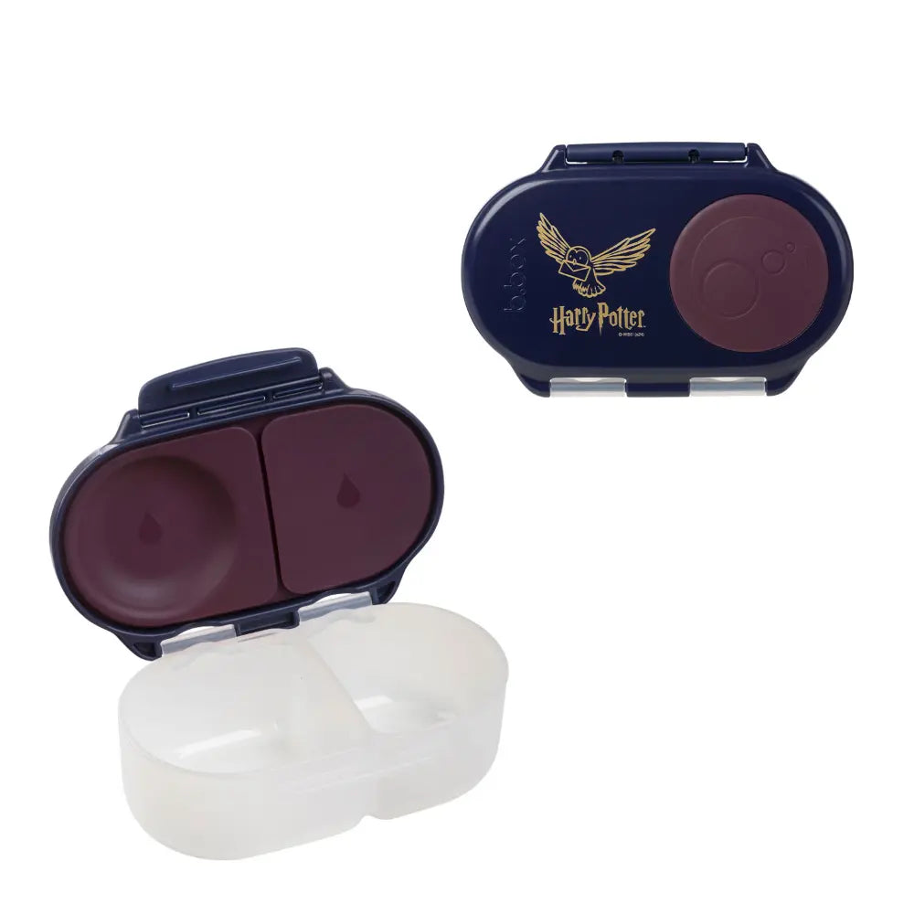 B.box Harry Potter Snackbox for Kids 1y+ Leak-Proof, 2 Compartments &amp; Easy to Carry - Multicolor