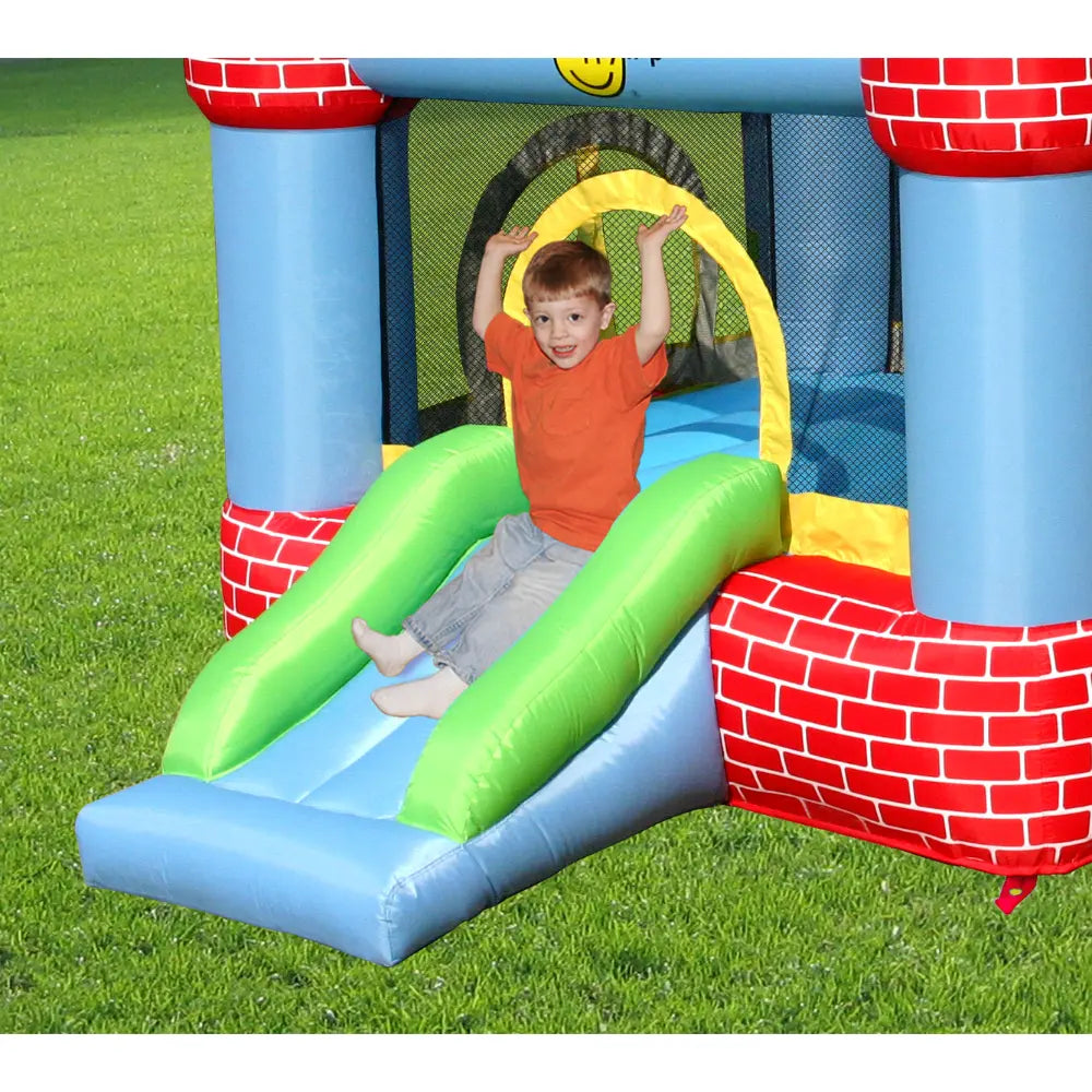 Plum Happy Hop Castle Bouncer With Farmyard Ball Pit