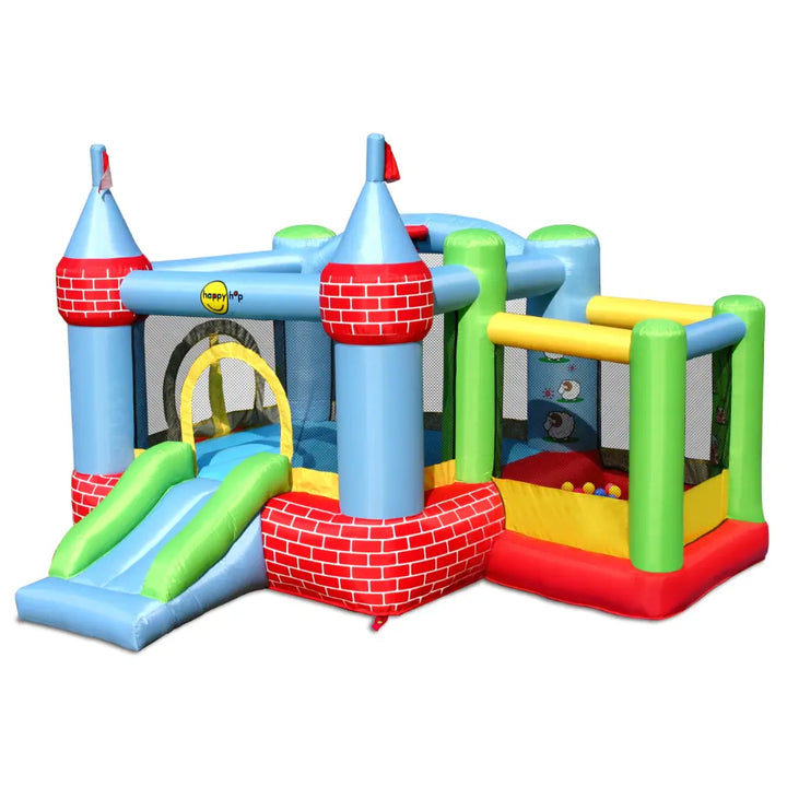Plum Happy Hop Castle Bouncer With Farmyard Ball Pit