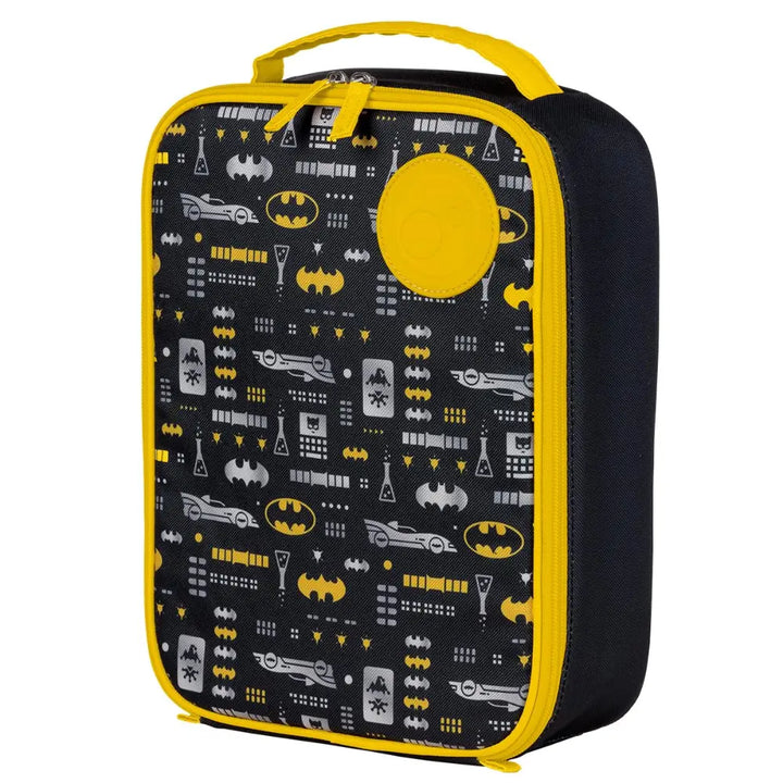 B.Box Warner Bros Batman Flexi Insulated Lunch Bag for Kids – Lightweight, Easy to Carry, BPA-Free – Multicolor