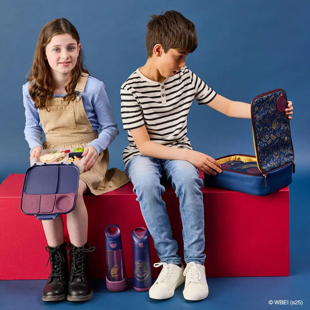 B.Box Warner Bros Harry Potter Flexi Insulated Lunch Bag for Kids – Lightweight, Easy to Carry, BPA-Free – Multicolor