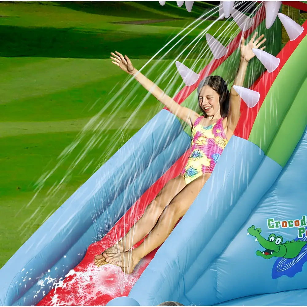 Plum Happy Hop The Crocodile Pool