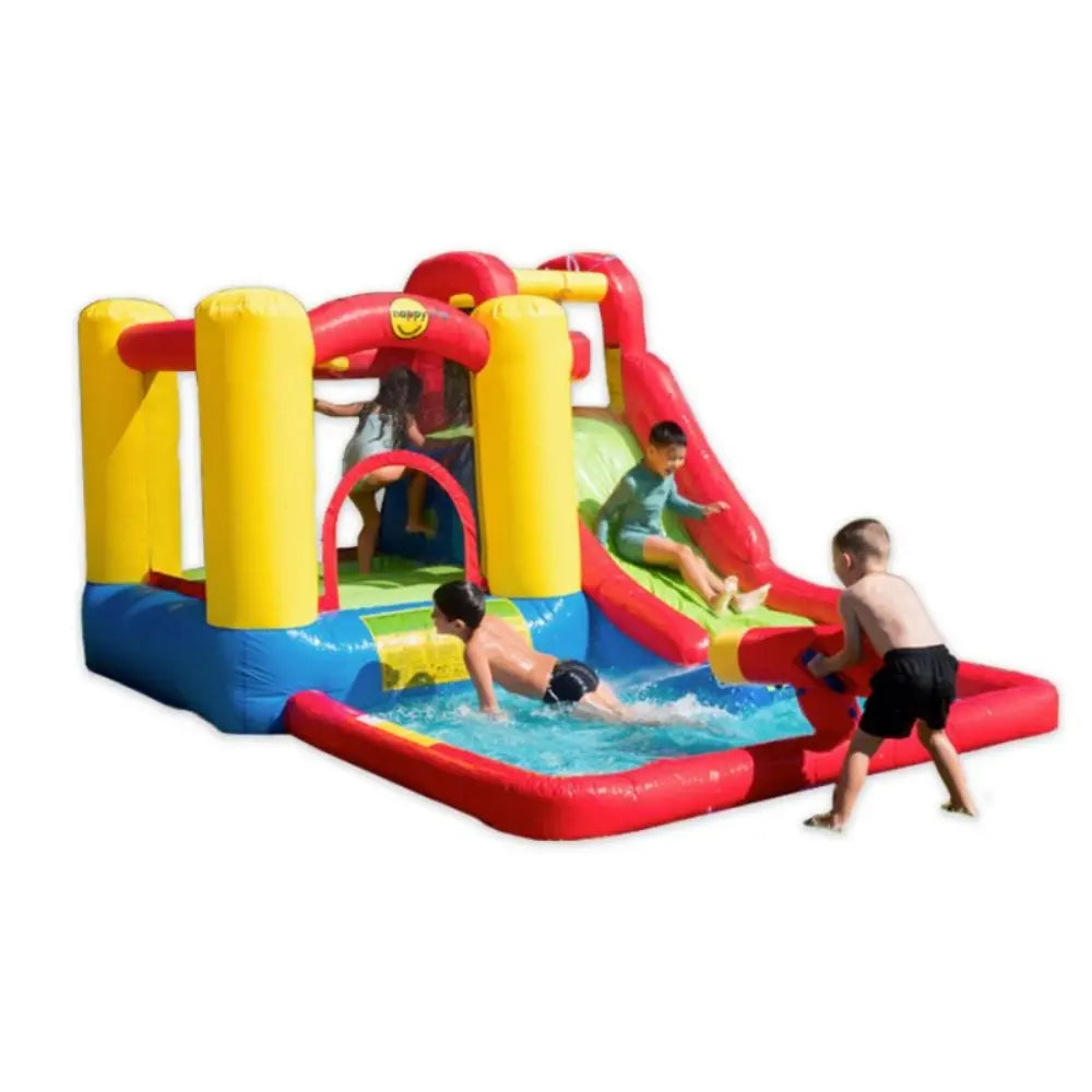 Plum Happy Hop Jump &amp; Splash Adventure Zone With Cannon