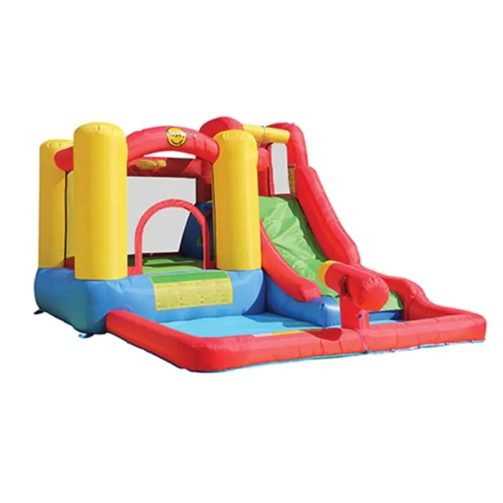 Plum Happy Hop Jump &amp; Splash Adventure Zone With Cannon