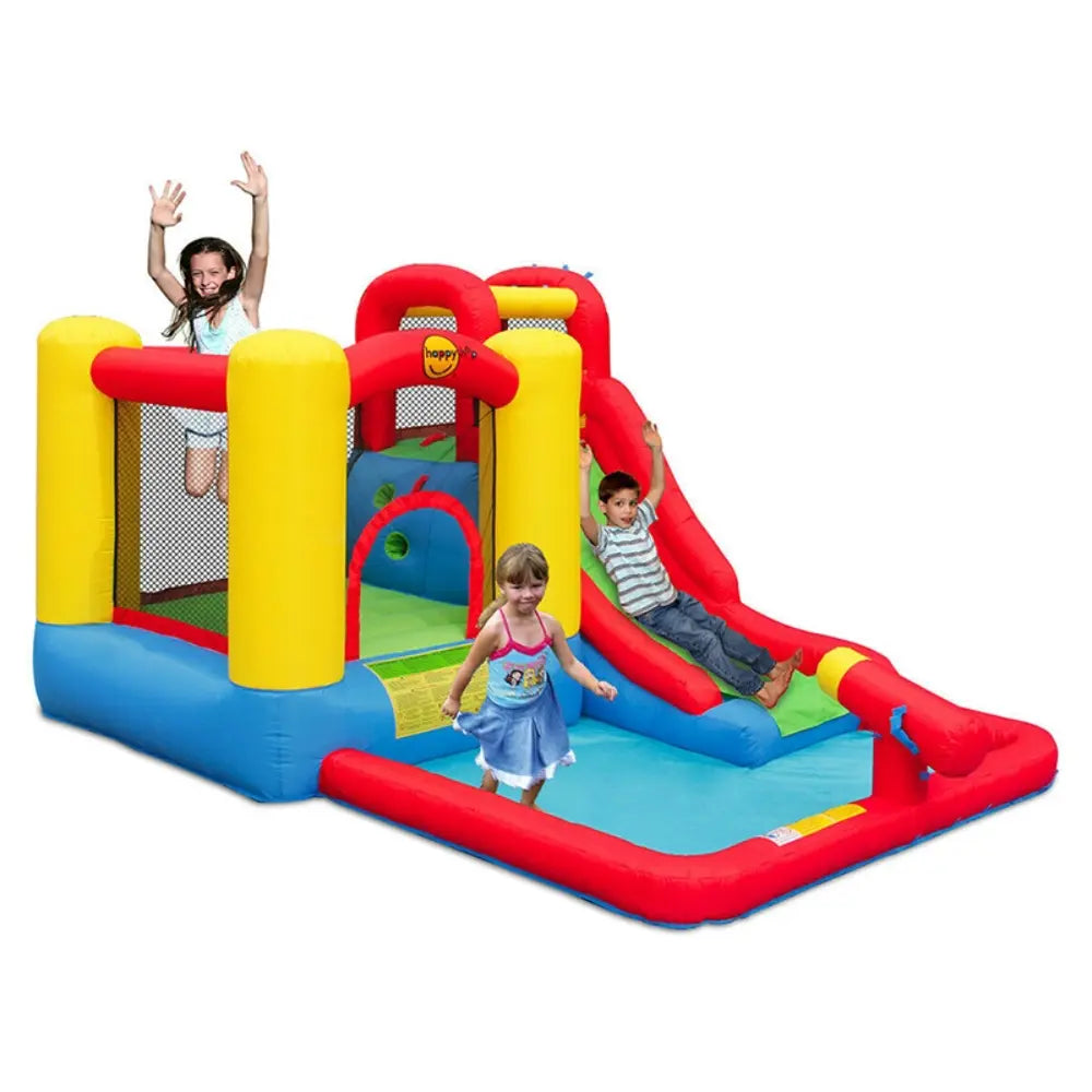 Plum Happy Hop Jump &amp; Splash Adventure Zone With Cannon