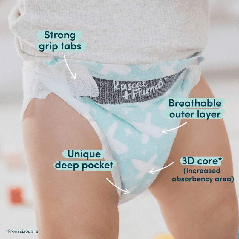 Diapers - Size 2 - Infant