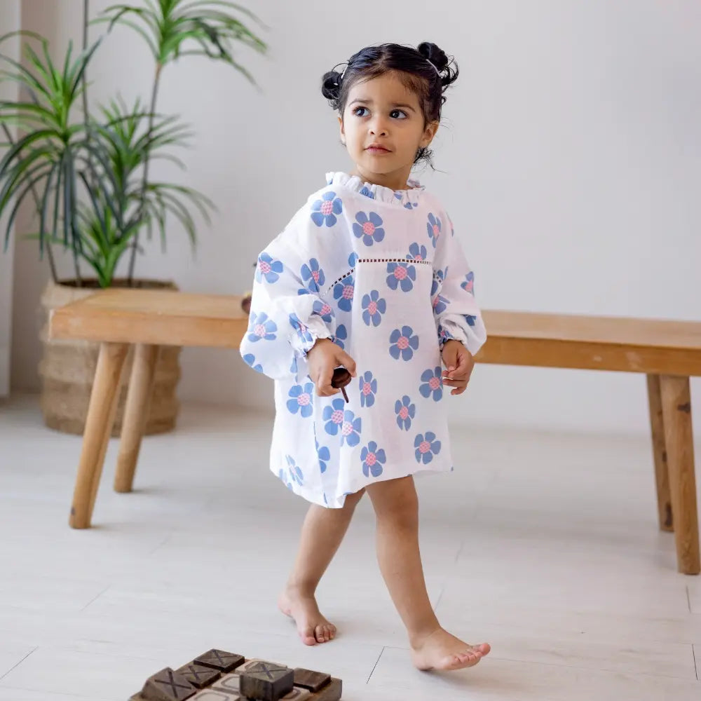 Mellow Muffin Lolla Dress - Berry Blossom