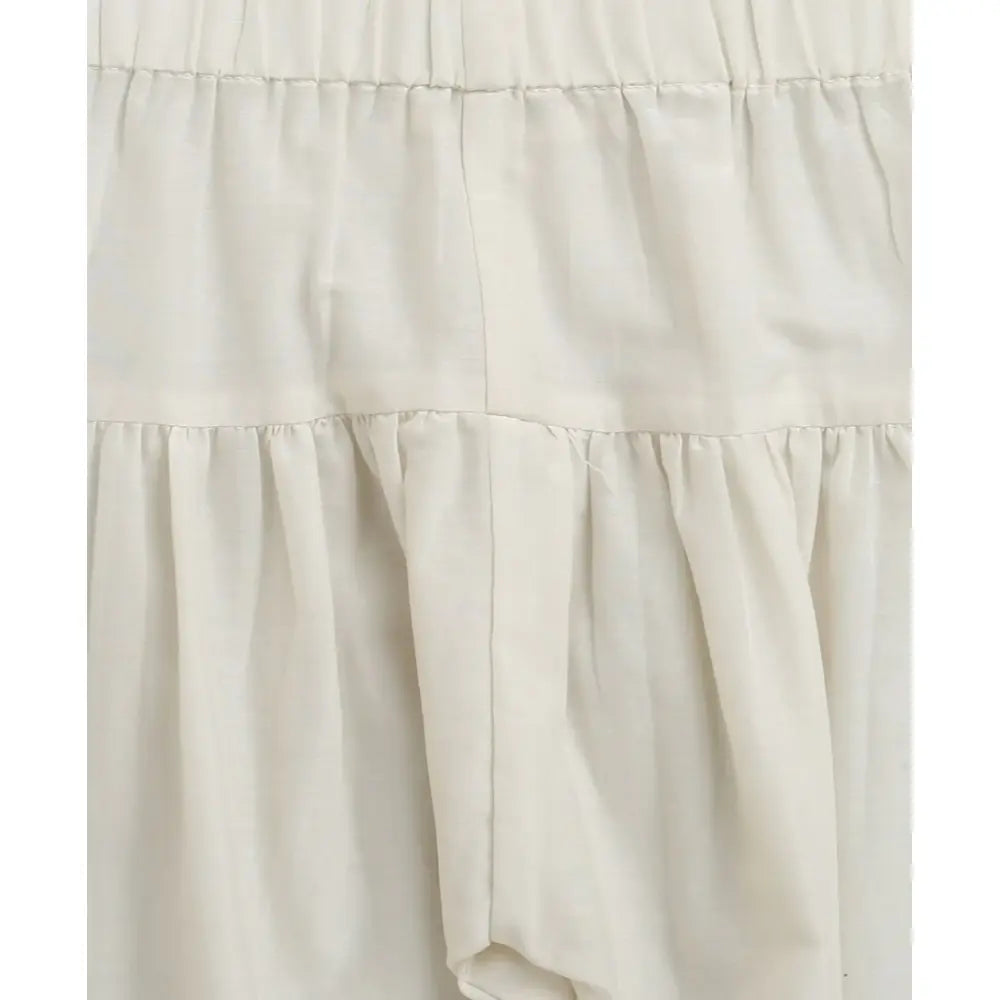 Sweetlime By AS The Crystal Breeze Pleated Set - Sky Blue &amp; White