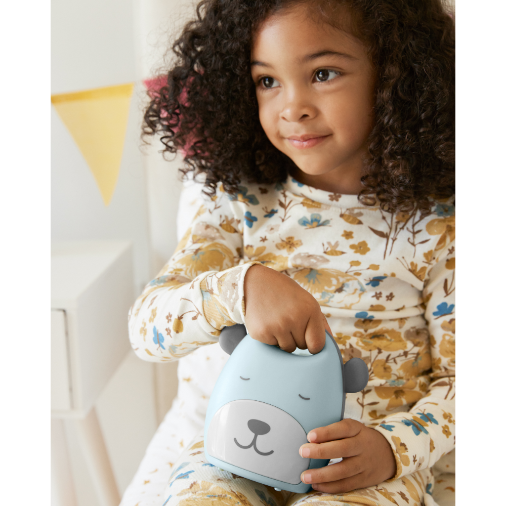 Skip Hop Beary Cute Take-along Nightlight Grey & White