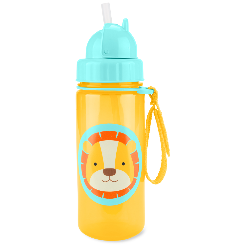 Skip Hop Zoo Straw Bottle Pp