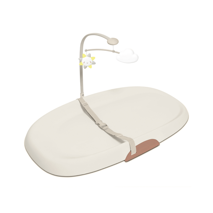 Skip Hop Nursery Style Wipe-Clean Changing Pad Oat Birth+ to 24M