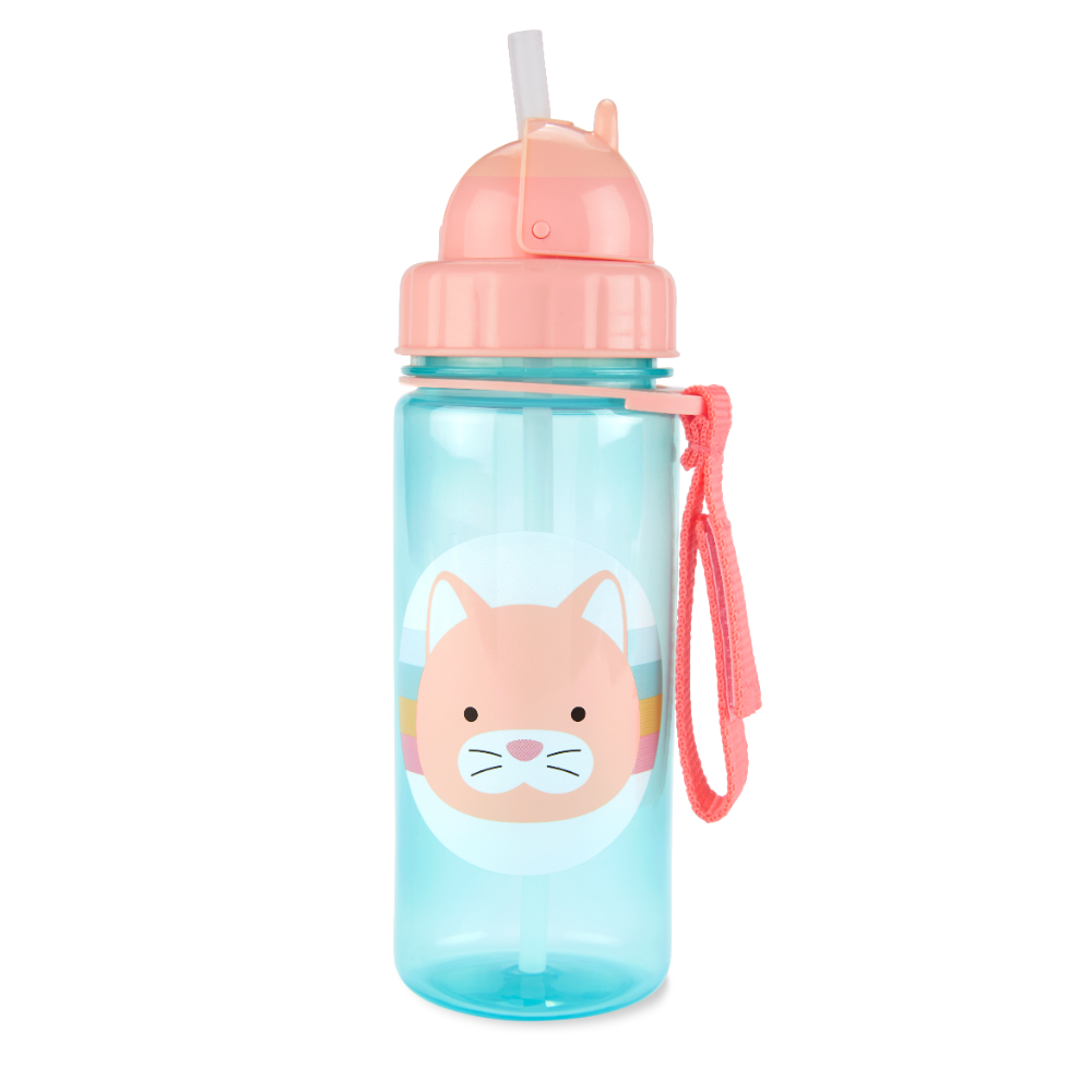 Skip Hop Zoo Straw Bottle Pp