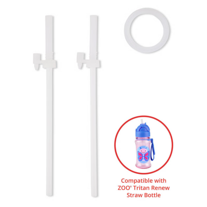 Skip Hop Zoo Extra Straws 2 pack