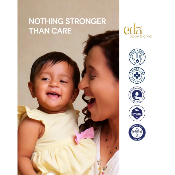 Eda Baby &amp; Child Play for the Day Cleansing Bath Oil | 2 in 1 Massage Oil &amp; Body Wash | Gentle Formula | Moisturizing Bath Oil for Sensitive Skin