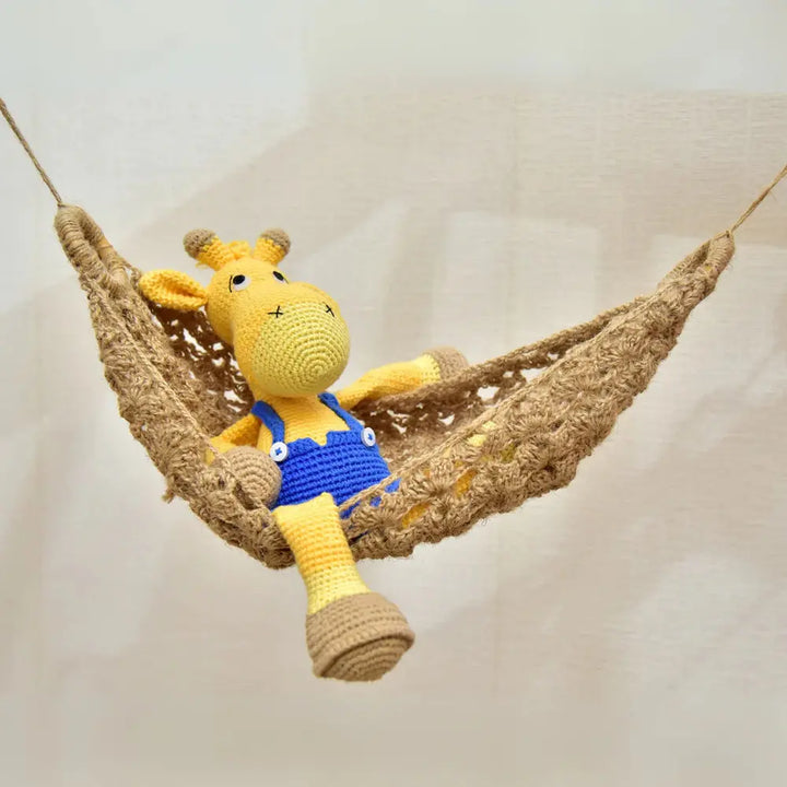 Happy Threads Soft &amp; Cuddly Crochet Giraffe – Alex the Handmade Companion