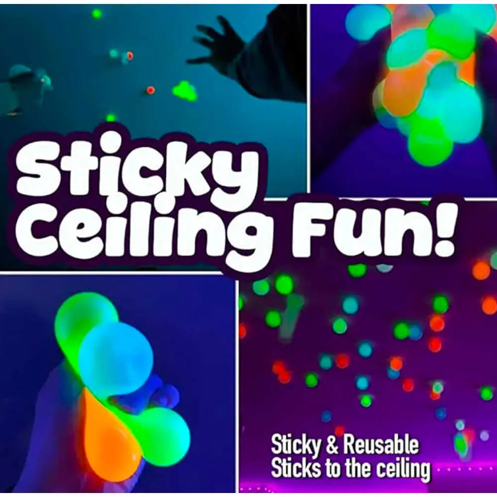 Scoobies Glowballs - 6 Vibrant Colours