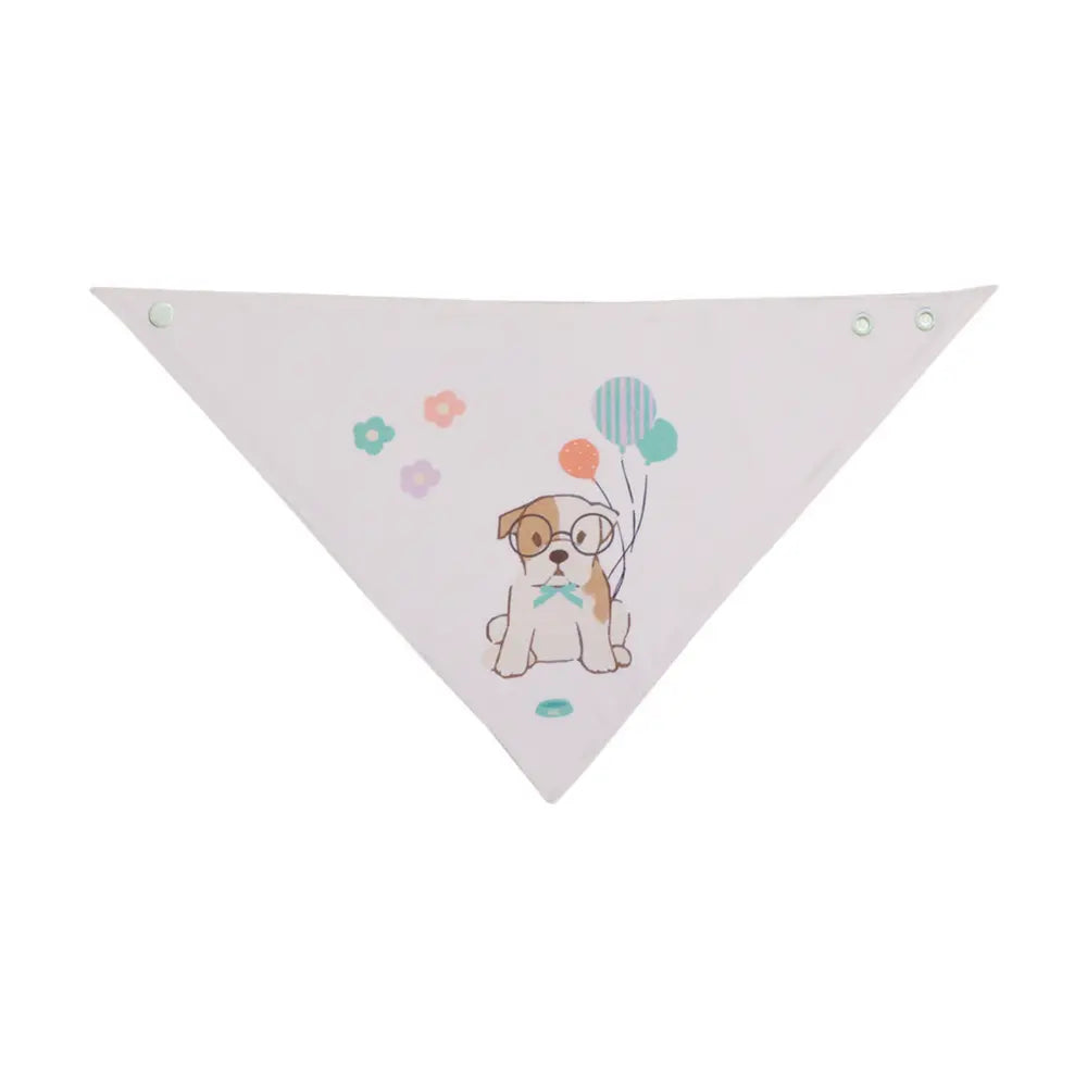 Abracadabra Cotton Jersey Drool Bib Set (Pack of 3) - Puppy Love - 0-18 Months