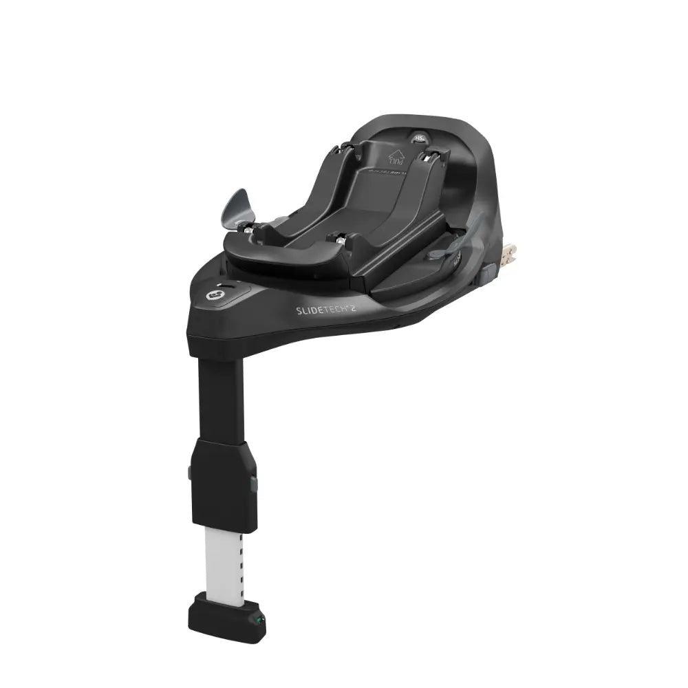 Maxi-Cosi Pearl Slide Pro i-Size All-in-One Car Seat, SLIDETECH®2 Technology, Rear and Forward Facing, 360° Rotation, 5 Recline Positions, Side Impact Protection, 3 Months - 4 Years, ISOFIX Included - Authentic Black