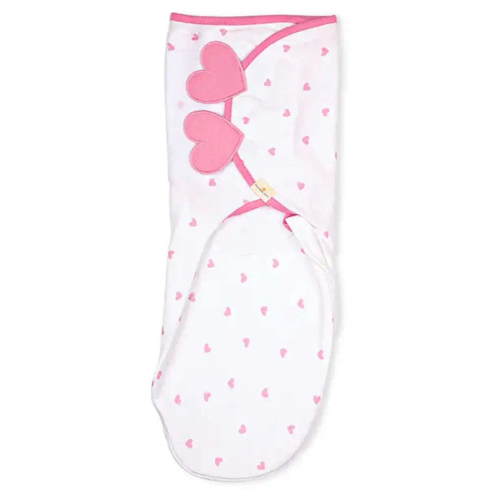 Nintara Wake Me Not Swaddle| Blush Hearts