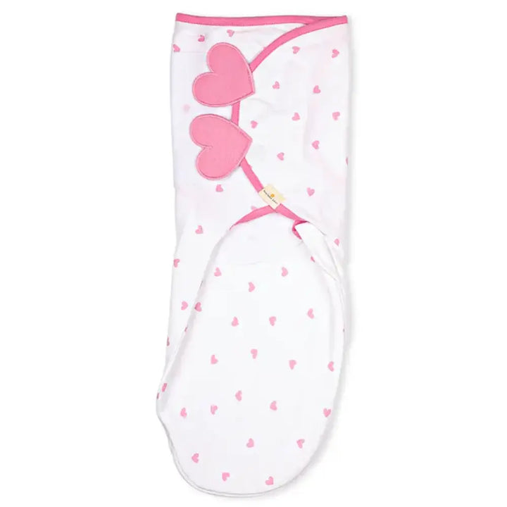Nintara Wake Me Not Swaddle| Blush Hearts
