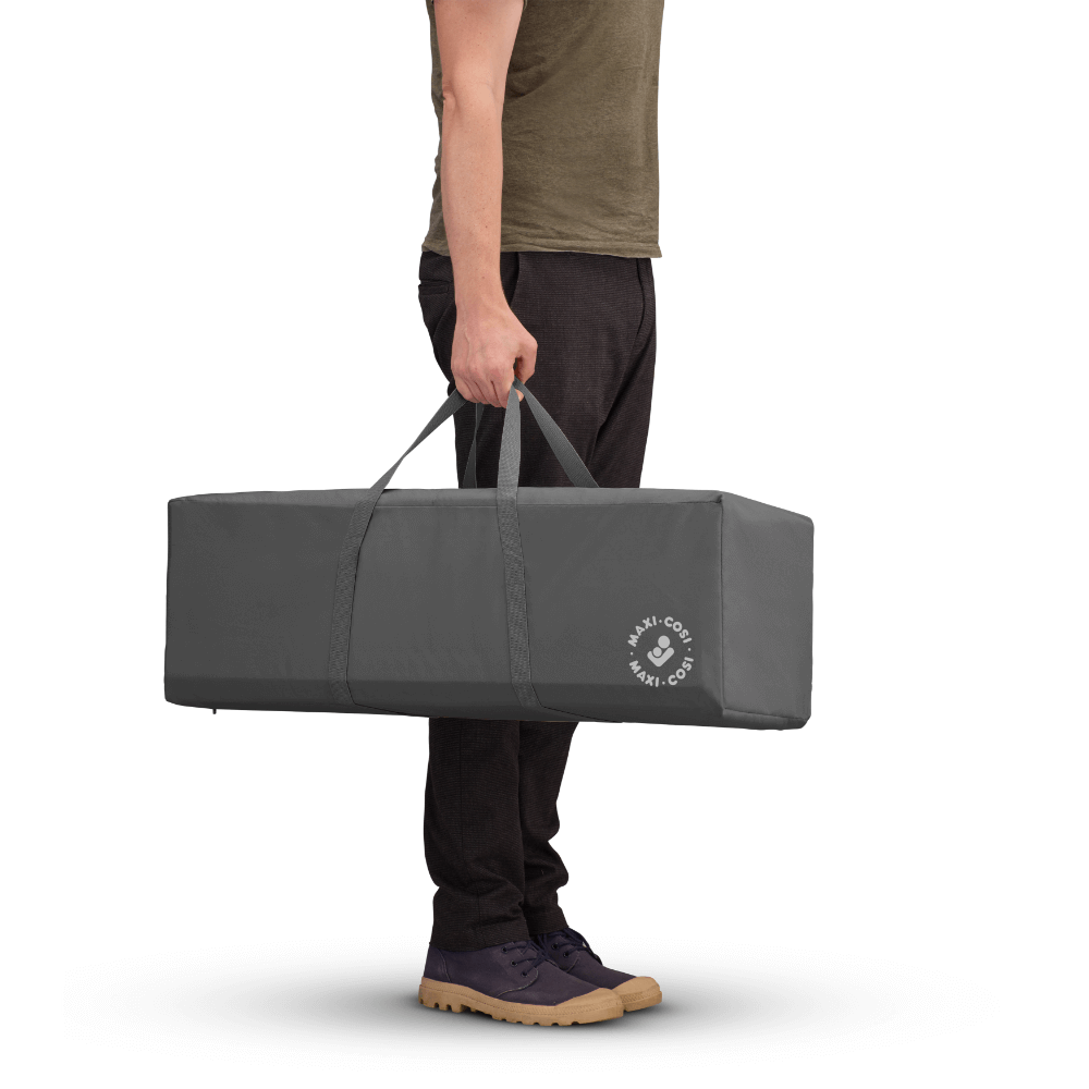 Maxi-Cosi Swift 3-in-1 Travel Cot &amp; Playpen, Birth - 3.5 Years - Graphite