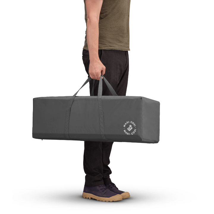 Maxi-Cosi Swift 3-in-1 Travel Cot &amp; Playpen, Birth - 3.5 Years - Graphite