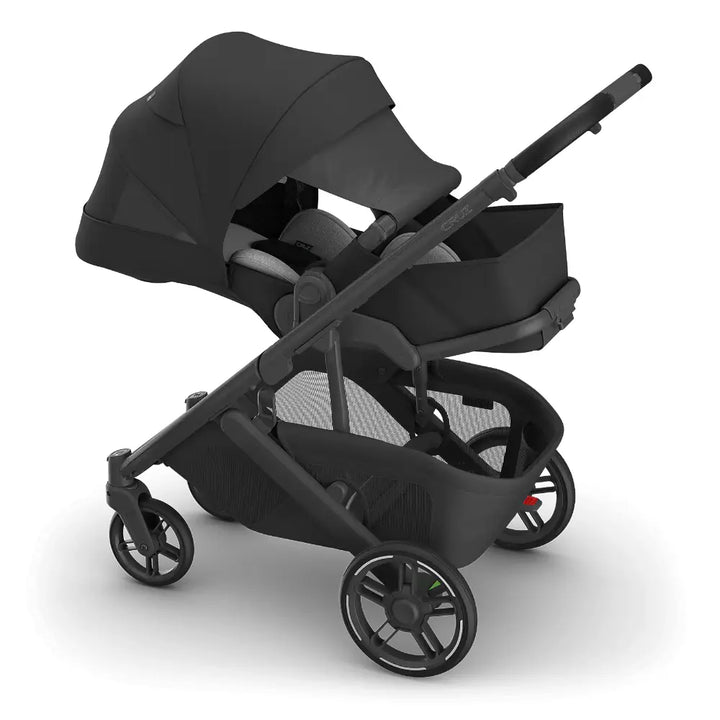 UPPAbaby Cruz V3 Stroller - Jake - Charcoal | Carbon Frame | Black Leather