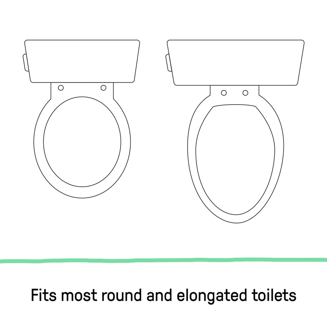 Ingenuity Flip &amp; Sit Potty Seat -  Toddler Potty Training Seat, Easy to set up, For Round &amp; Elongated Toilets, 18 Months+ / upto 22.5 kg