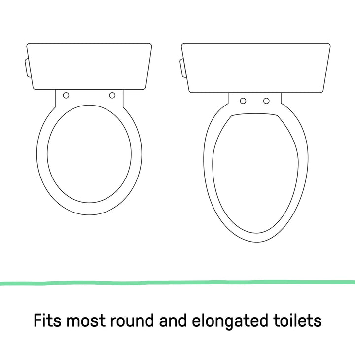Ingenuity Flip &amp; Sit Potty Seat -  Toddler Potty Training Seat, Easy to set up, For Round &amp; Elongated Toilets, 18 Months+ / upto 22.5 kg