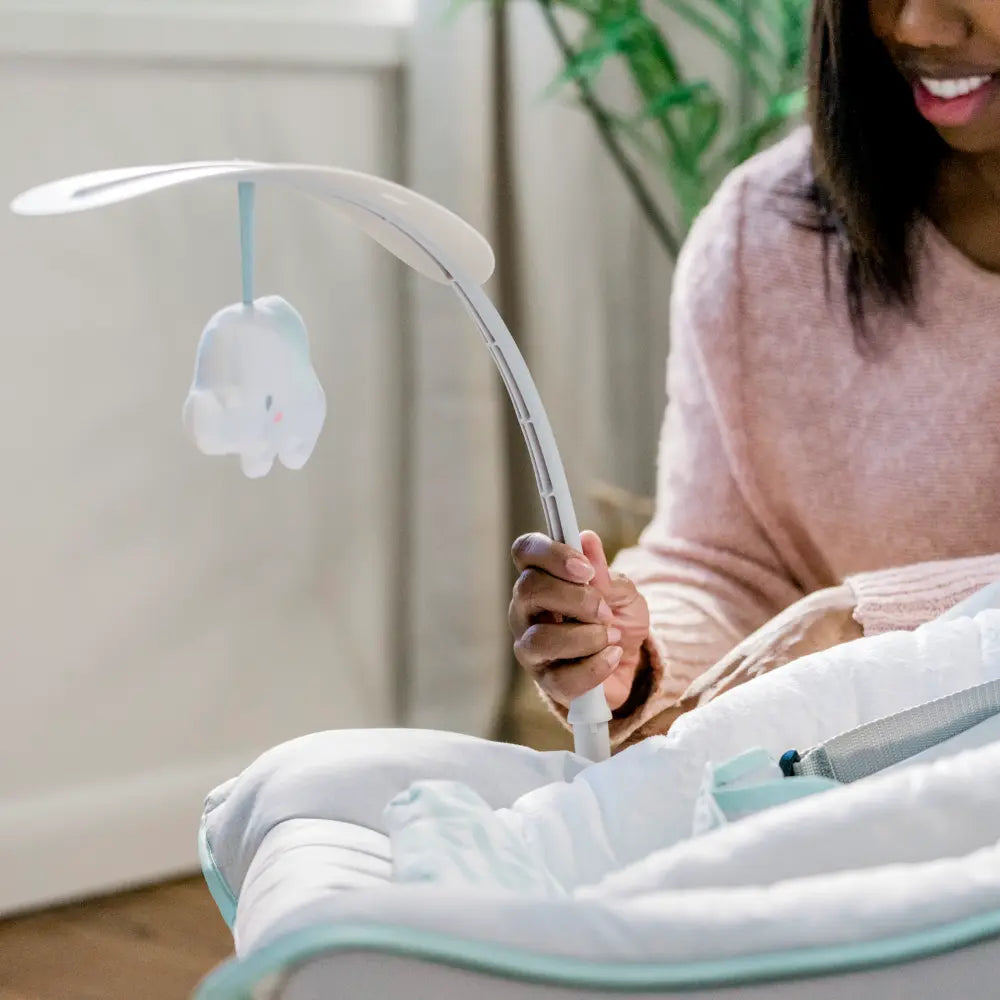 Ingenuity Keep Cozy 3-in-1 Grow with Me Baby Bouncer, Rocker &amp; Toddler Seat with Vibrations, Weaver, 0 - 30 months