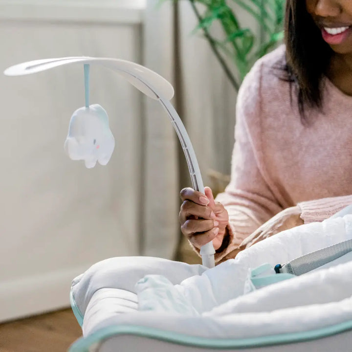 Ingenuity Keep Cozy 3-in-1 Grow with Me Baby Bouncer, Rocker &amp; Toddler Seat with Vibrations, Weaver, 0 - 30 months