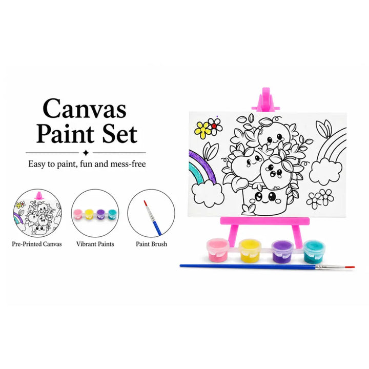 Scoobies 7-in-1 Art &amp; Craft Kit with Canvas &amp; Diamond Art Kids